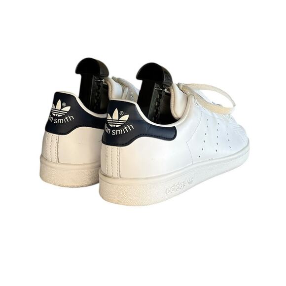 Mens Adidas Originals Stan Smith Classic Tennis Sneakers Size 7.5 White S81020 - Picture 4 of 6